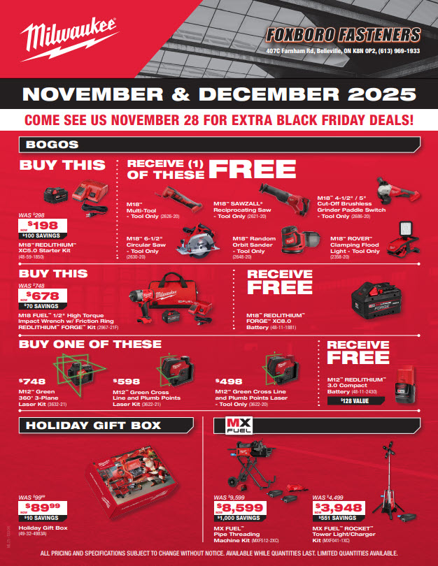 Milwaukee 2025 Nov-Dec Flyer