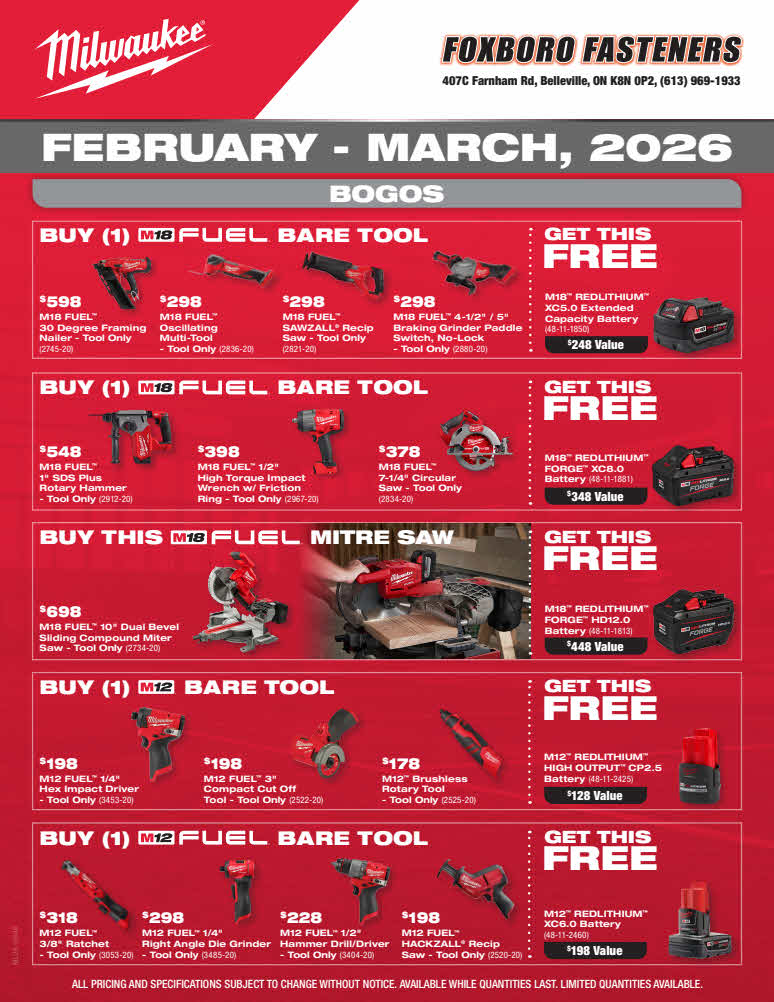 MILWAUKEE FEB-MAR FLYER