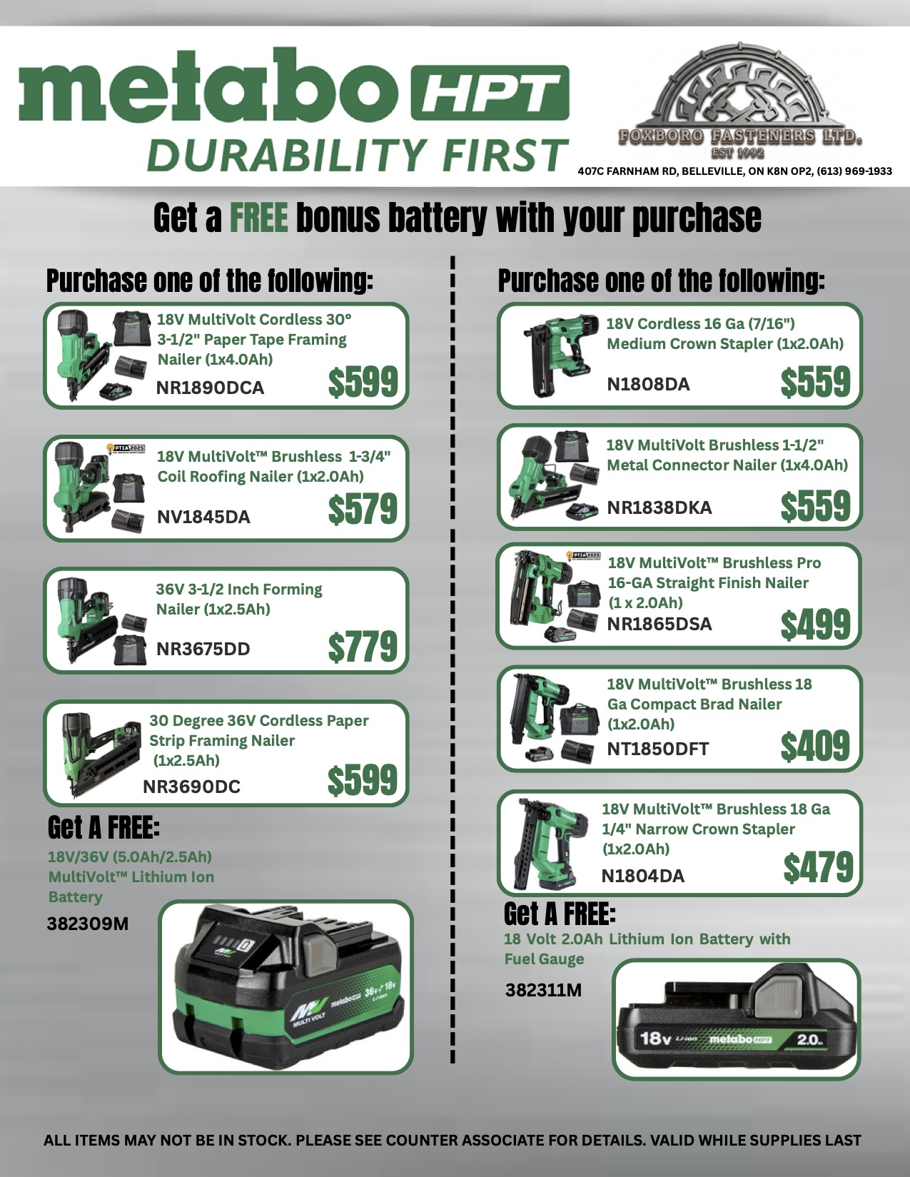 Metabo Flyer May 2026 Metabo Flyer May 2026